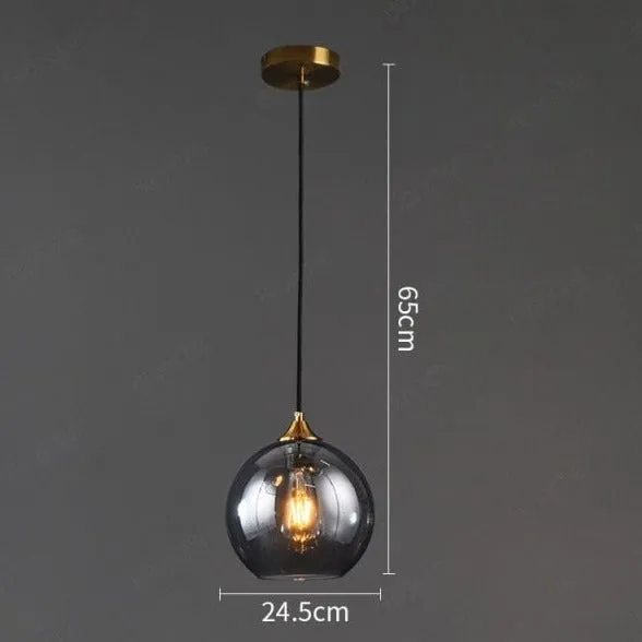 Modern Glass Pendant Light Nordic Fashion Hanging Lamp