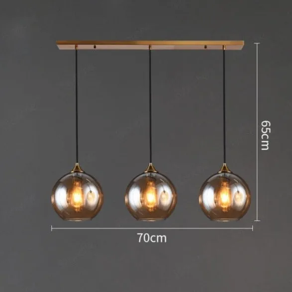 Modern Glass Pendant Light Nordic Fashion Hanging Lamp