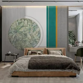 Modern Wall Design Custom Abstract Mural Wallpaper (㎡)