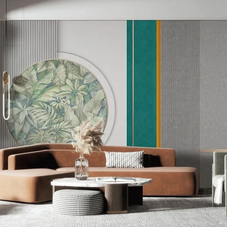 Modern Wall Design Custom Abstract Mural Wallpaper (㎡)