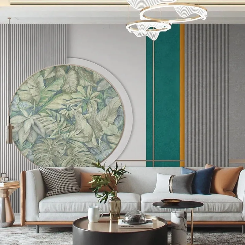Modern Wall Design Custom Abstract Mural Wallpaper (㎡)
