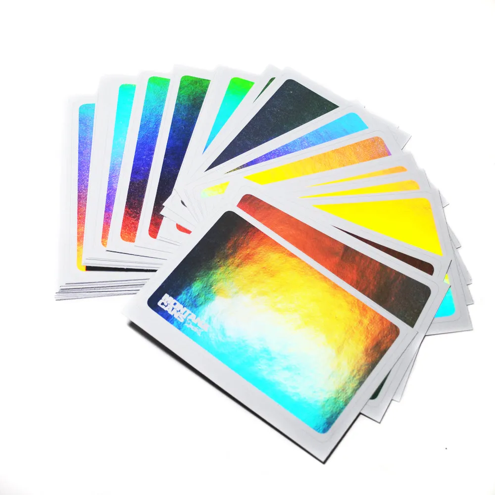 Montana Cans Logo Eggshell Hologram Stickers Pack of 50