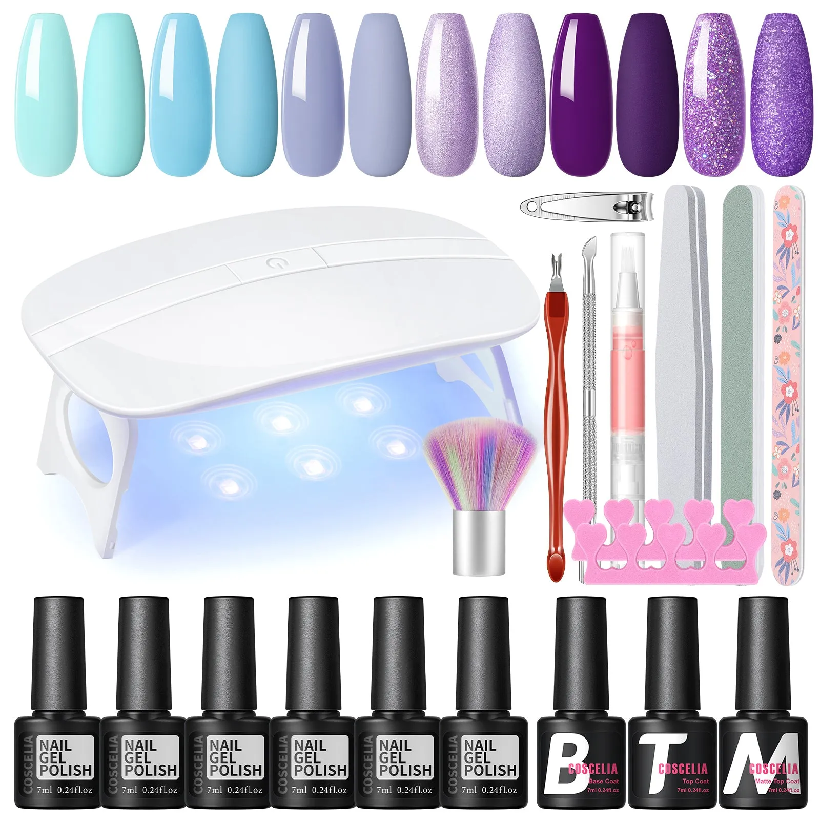mystical | 7ml Gel Polish with 6W Nail Lamp