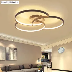 Nordic-Inspired LED Ceiling Lamp - Illuminate Your Living Room or Bedroom with Elegance and Style