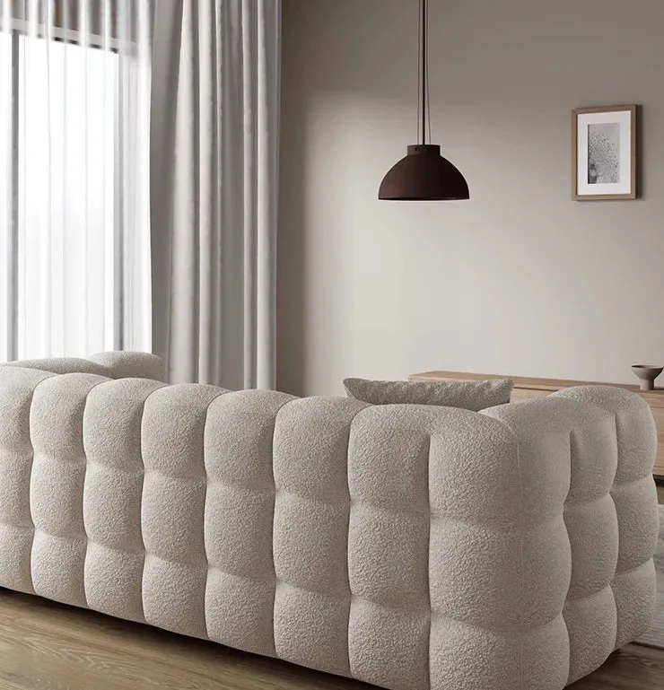 Nordic Marshmallow Bread Fabric Sofa
