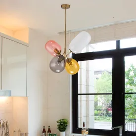 Nordic Style Glass Chandelier