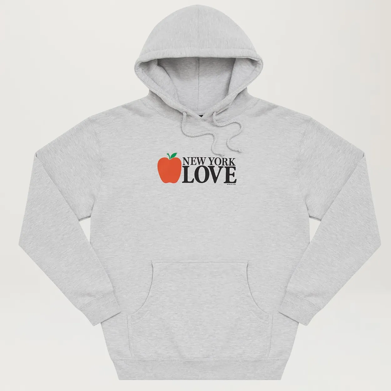 Only NY Big Apple Hoodie (Ash)