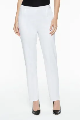 Plus Size Knit Lined Straight-Leg Pants