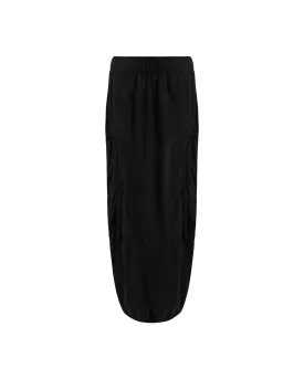 Pockets Silk Skirt