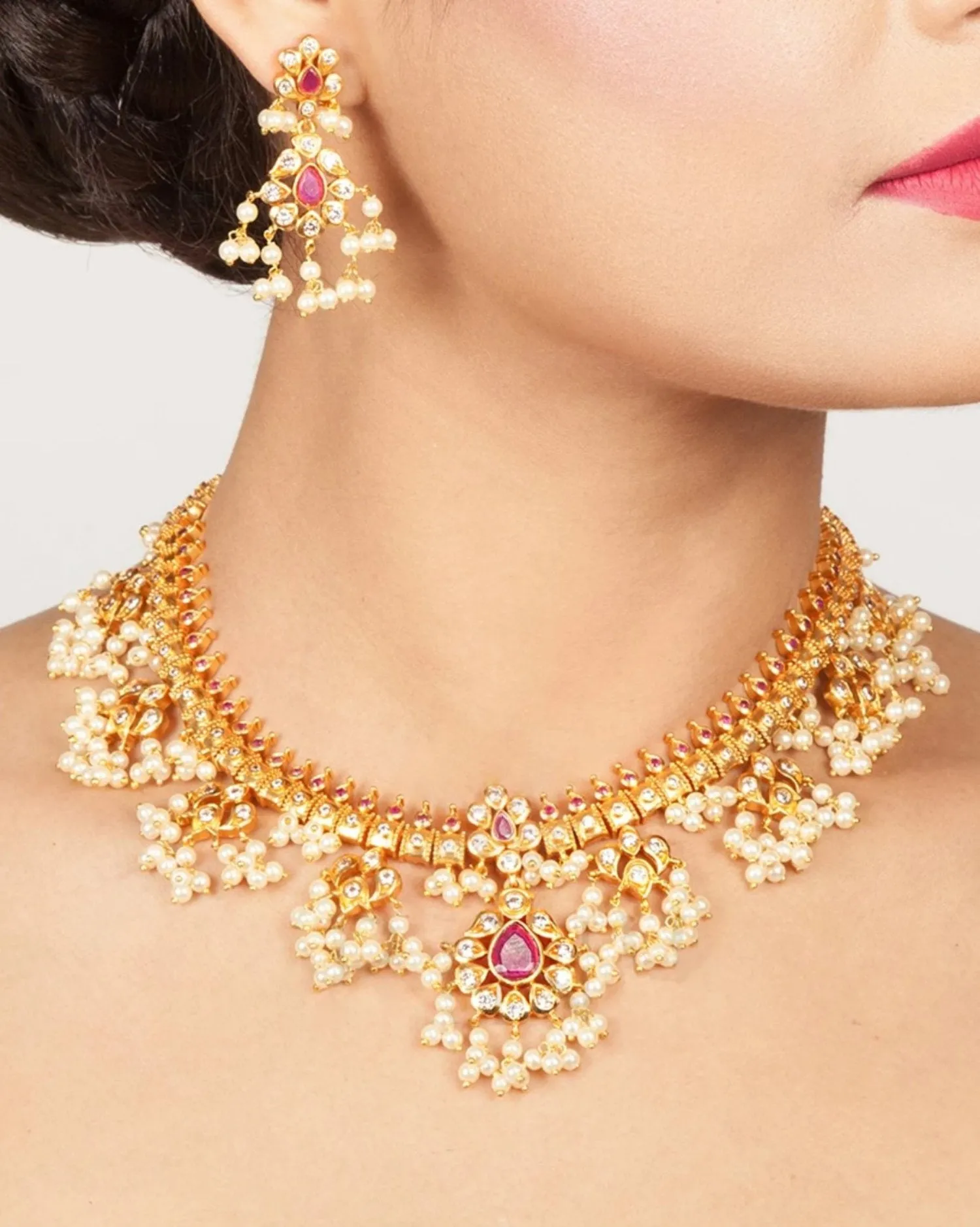 Premal Antique Necklace Set