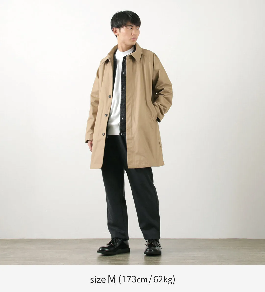 ROCOCO / High Density fabric Balmacaan Coat