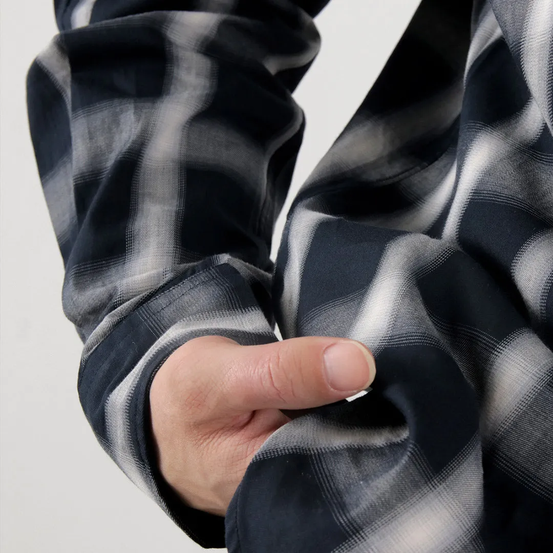 ROCOCO / Ombre Check Button Down Shirt Classic Fit