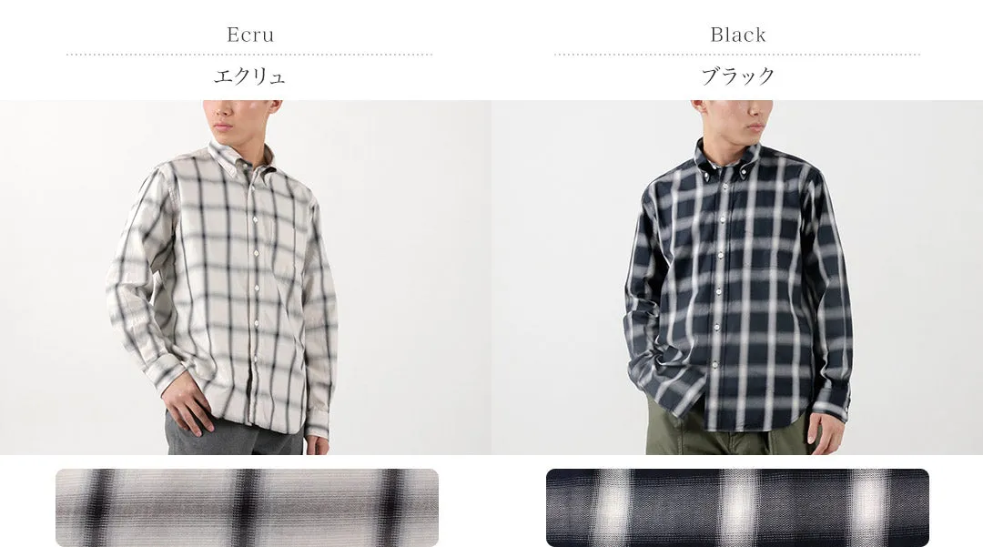 ROCOCO / Ombre Check Button Down Shirt Classic Fit