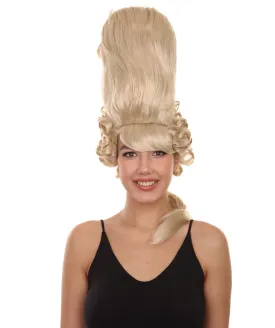 Rococo Royalty | Historical Era 17th 18th Century Updo Wig | Premium Halloween Wig