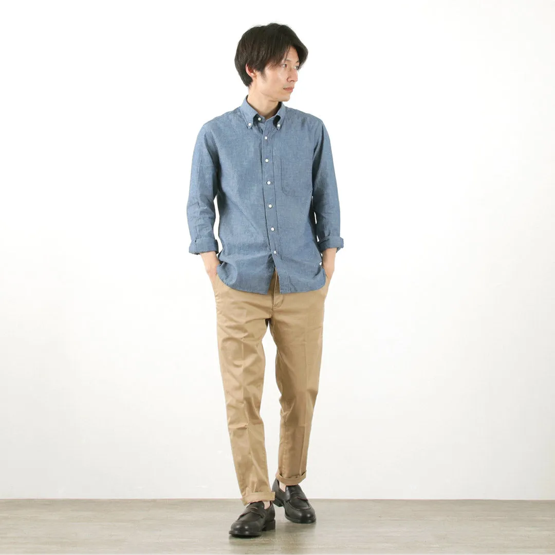 ROCOCO / Selvage Chambray Button Down Shirt
