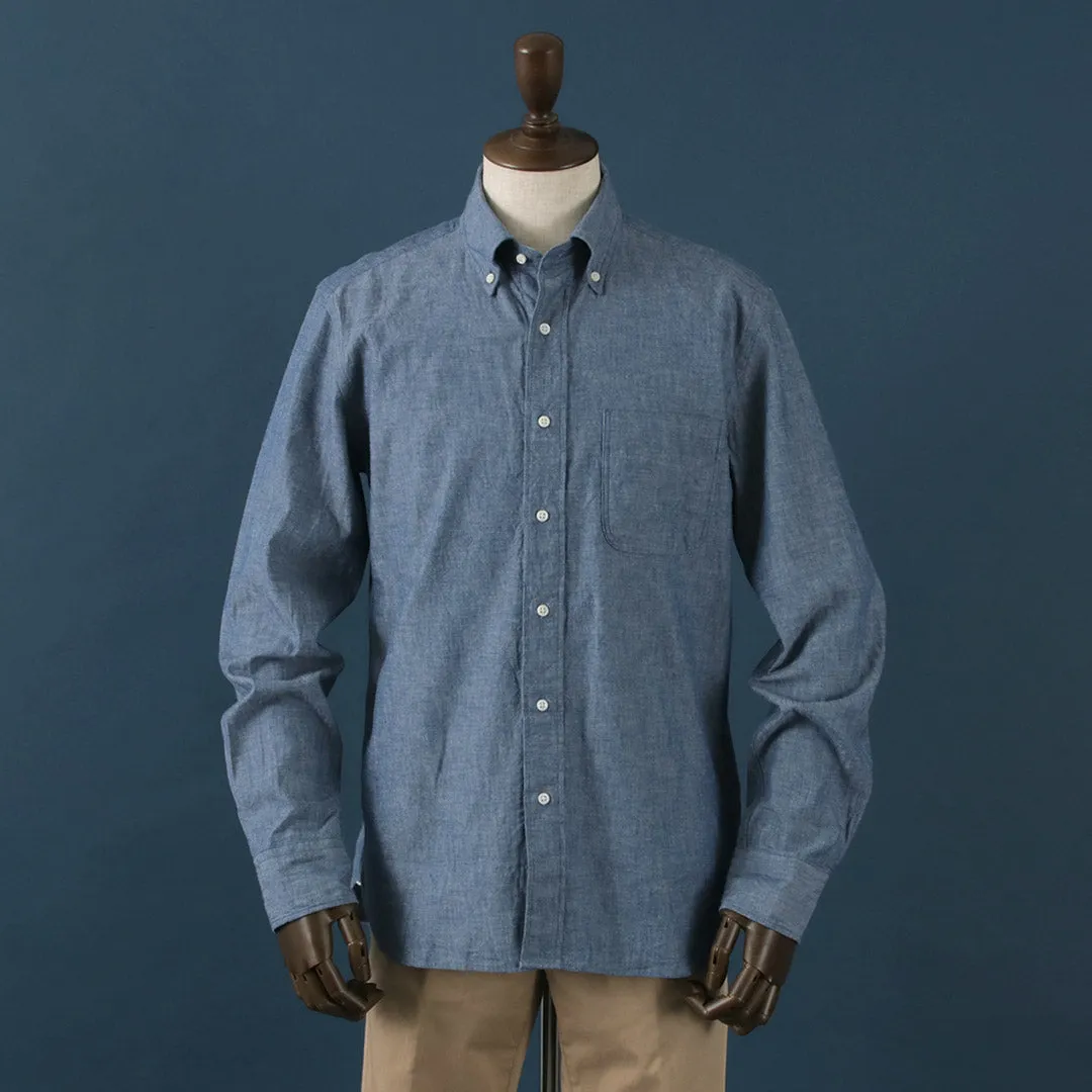ROCOCO / Selvage Chambray Button Down Shirt