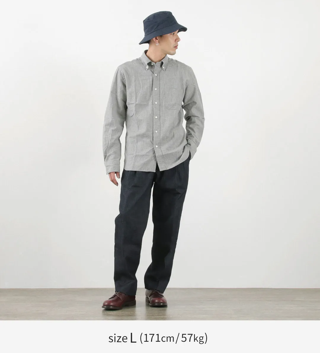ROCOCO / Selvage Chambray Button Down Shirt