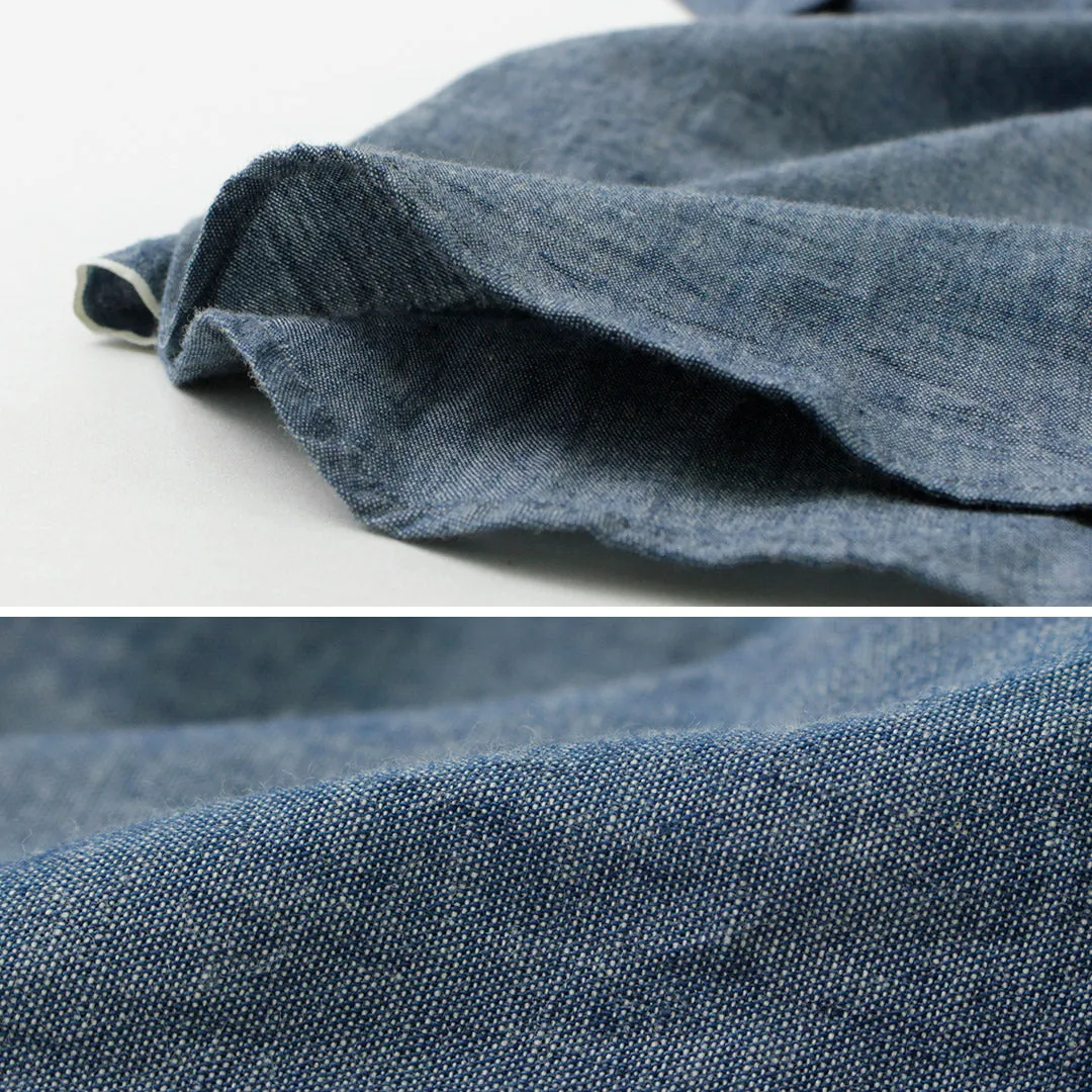 ROCOCO / Selvage Chambray Button Down Shirt