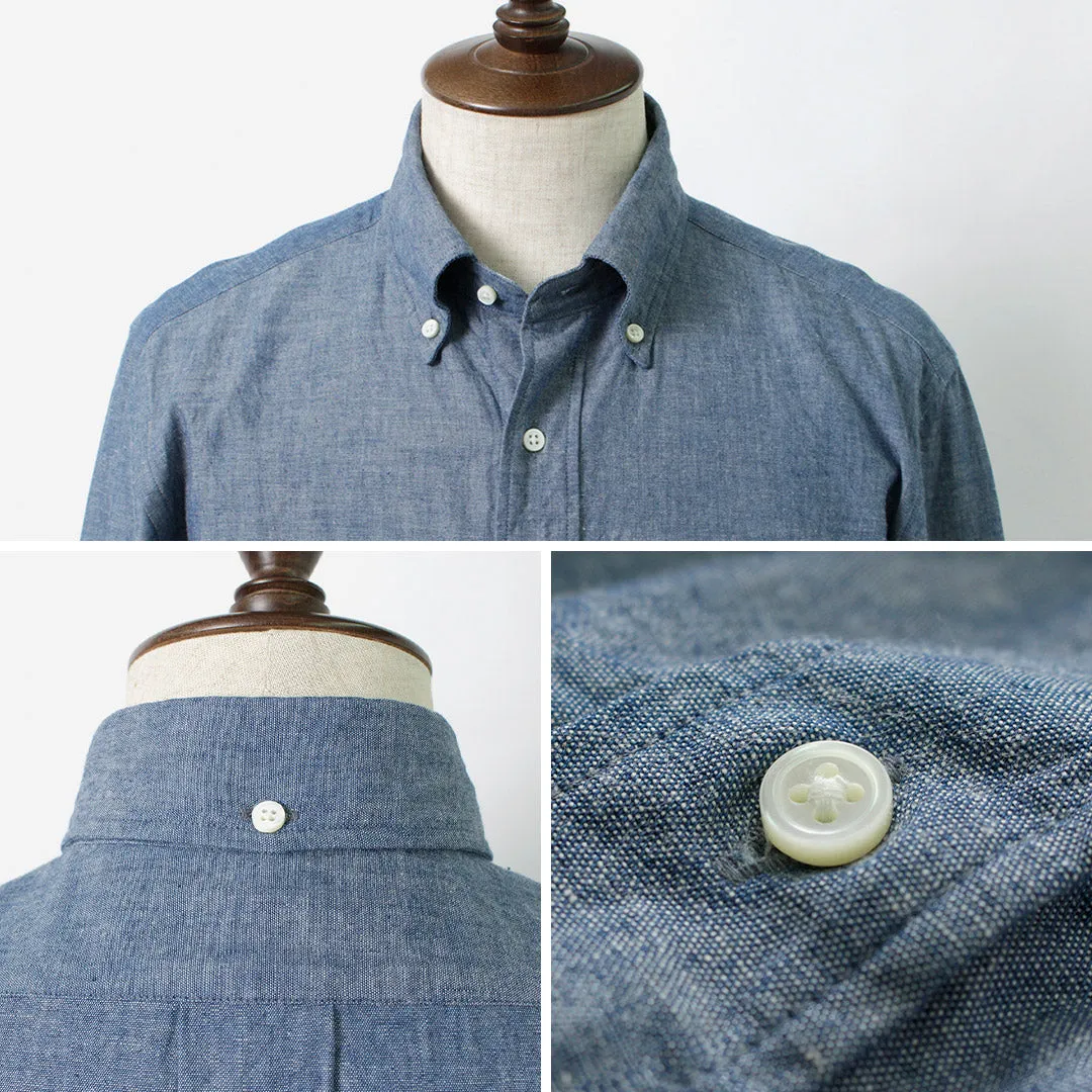 ROCOCO / Selvage Chambray Button Down Shirt