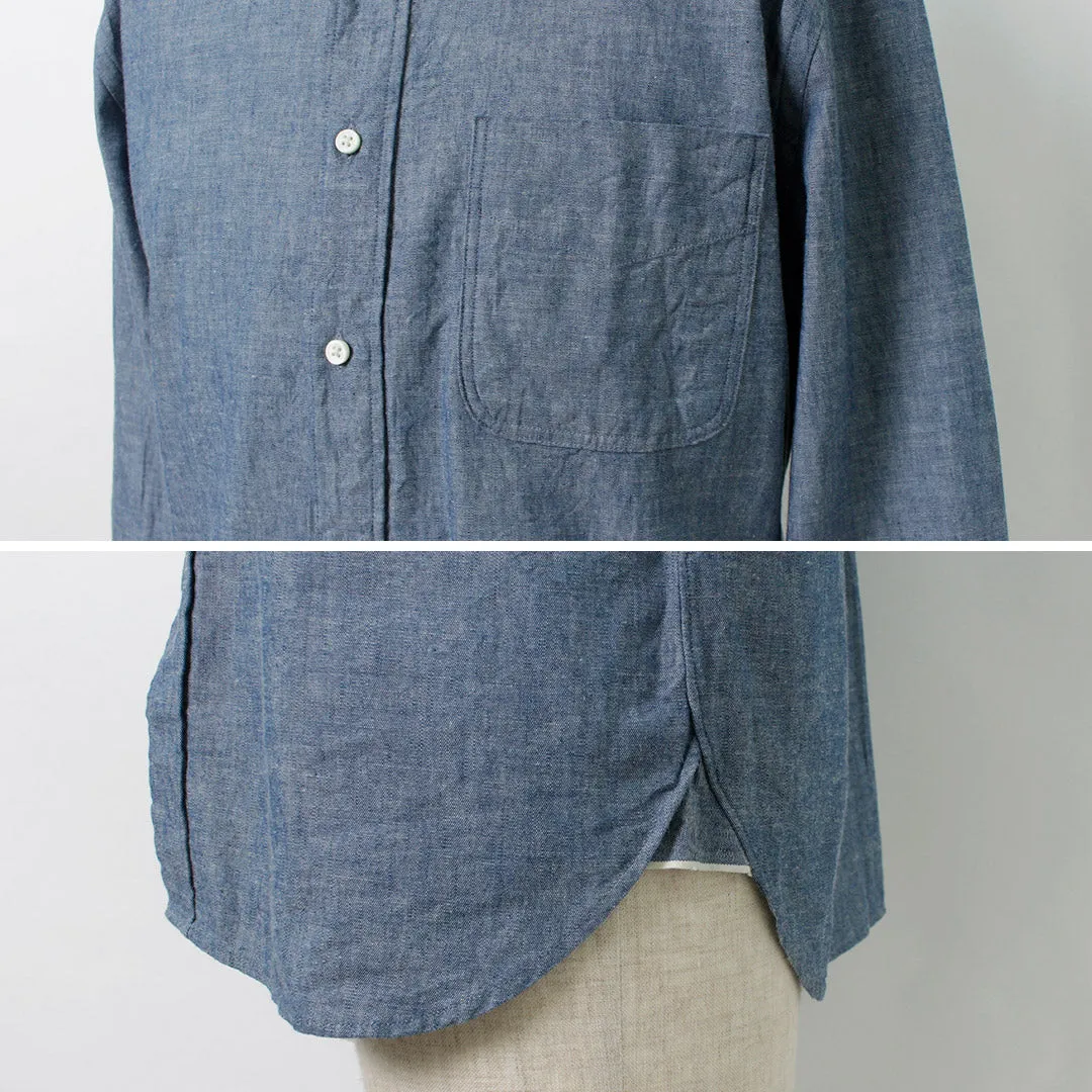 ROCOCO / Selvage Chambray Button Down Shirt