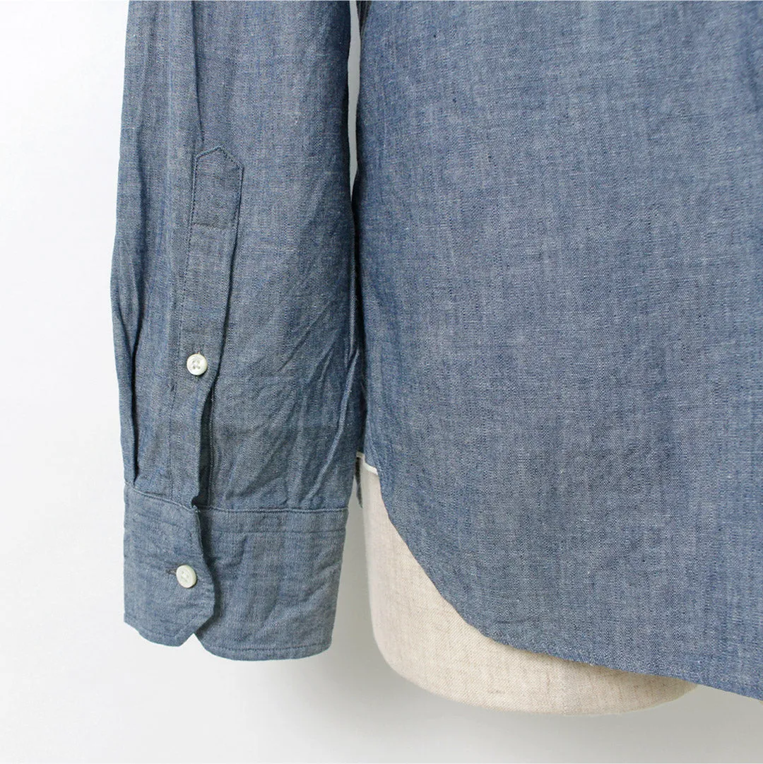 ROCOCO / Selvage Chambray Button Down Shirt