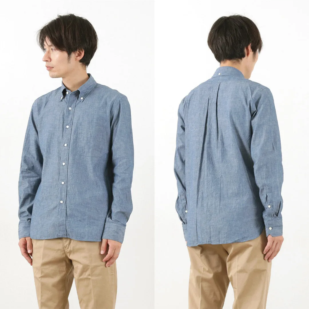 ROCOCO / Selvage Chambray Button Down Shirt