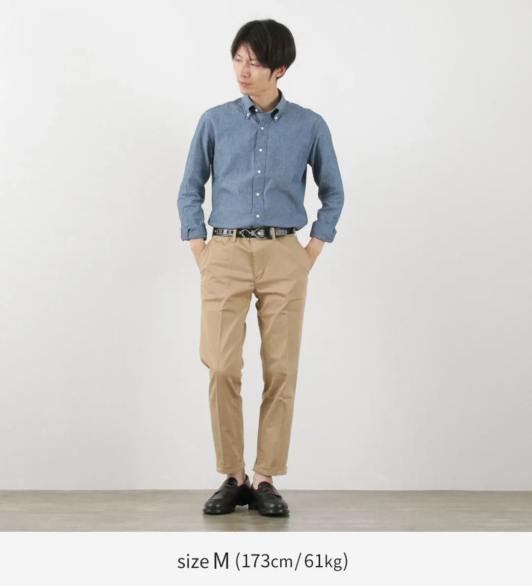 ROCOCO / Selvage Chambray Button Down Shirt