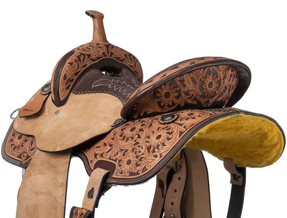 Royal King Light Oil Hawley Barrel Saddle Package