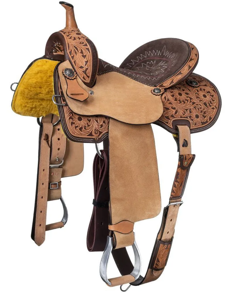 Royal King Light Oil Hawley Barrel Saddle Package