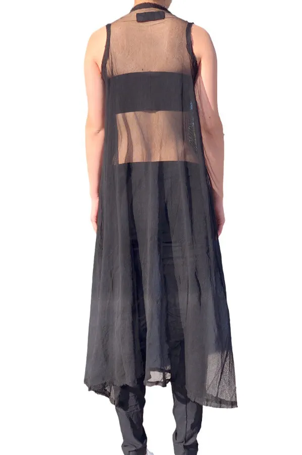 Sheer Dress - Black