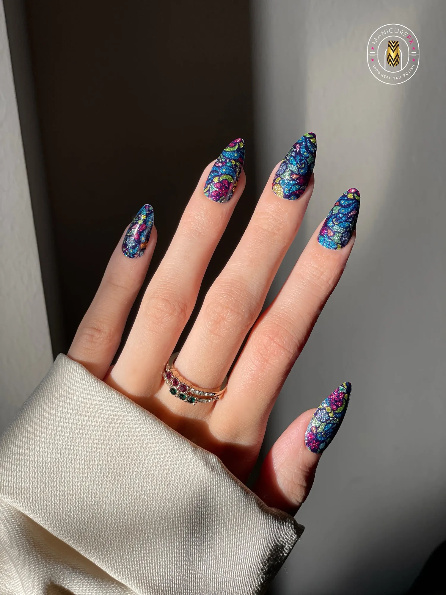 Shimmering Gems - Nail Wraps (Standard)