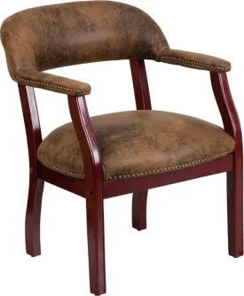 Silkeborg Bomber Jacket Brown Luxurious Conference Chair