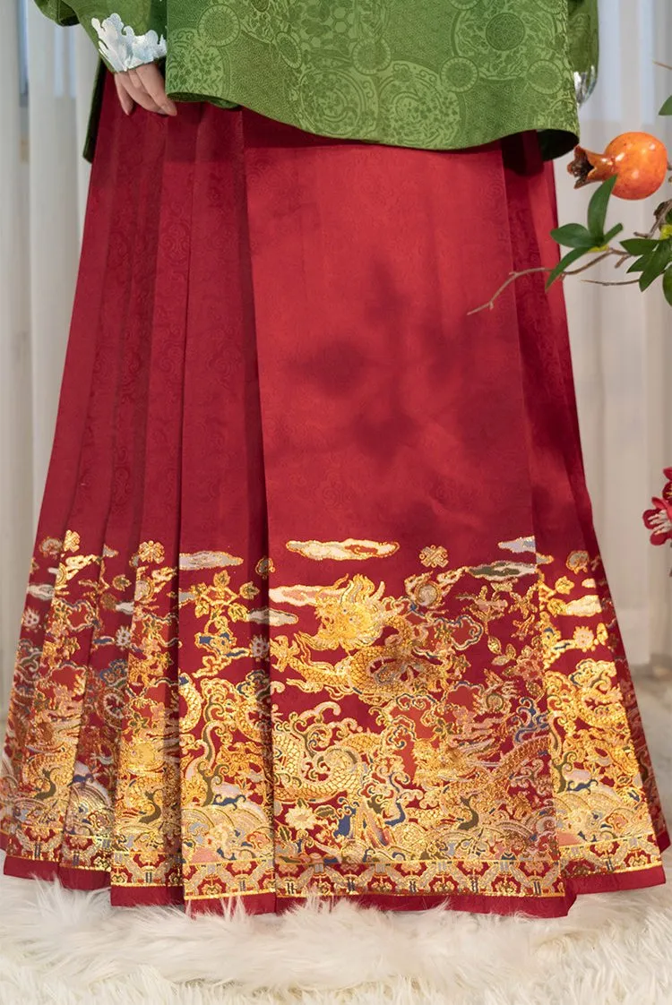 Tian Shou 添寿 Adding Longevity Ming Dynasty Mamian Skirt