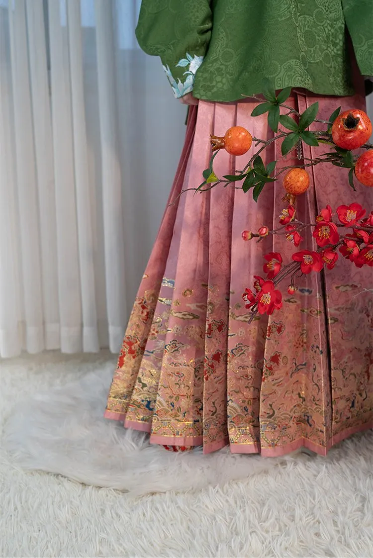 Tian Shou 添寿 Adding Longevity Ming Dynasty Mamian Skirt