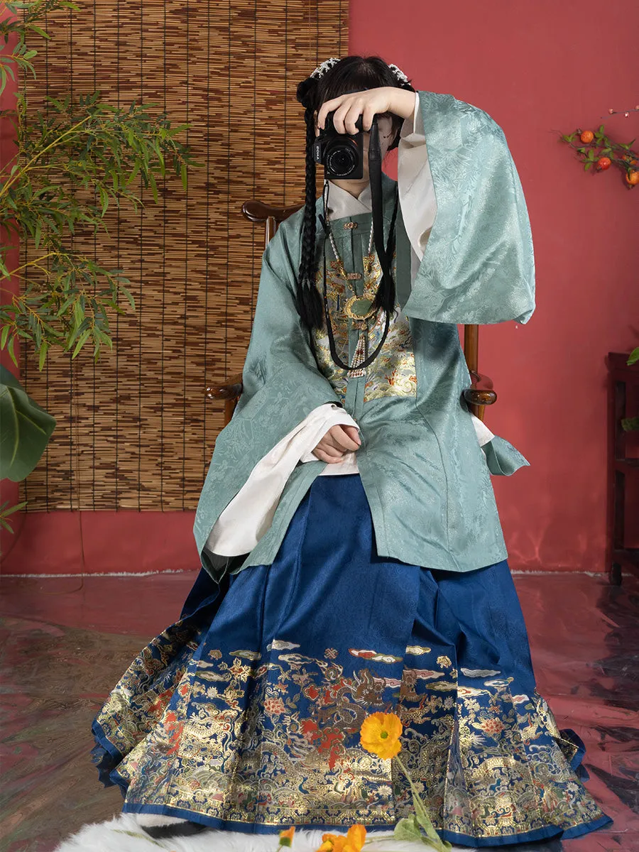 Tian Shou 添寿 Adding Longevity Ming Dynasty Mamian Skirt