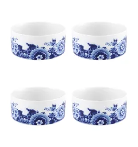 Vista Alegre Blue Ming Cereal Bowls, Set of 4