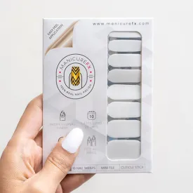 White Color Nails - Lonsdaleite Dıamond - Nail Wraps (Standard)